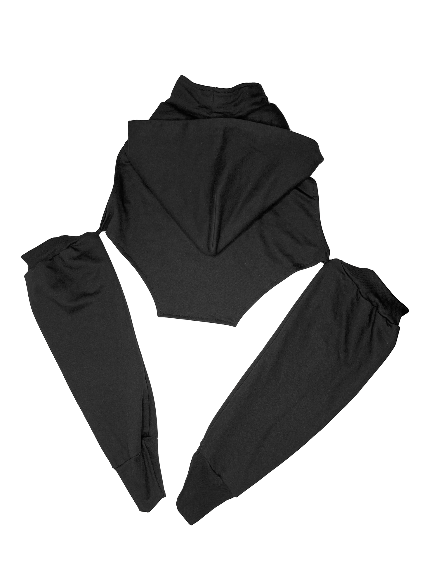 Ninja crop hoodie
