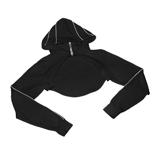 Crop Hoodie Reflex - Samurai