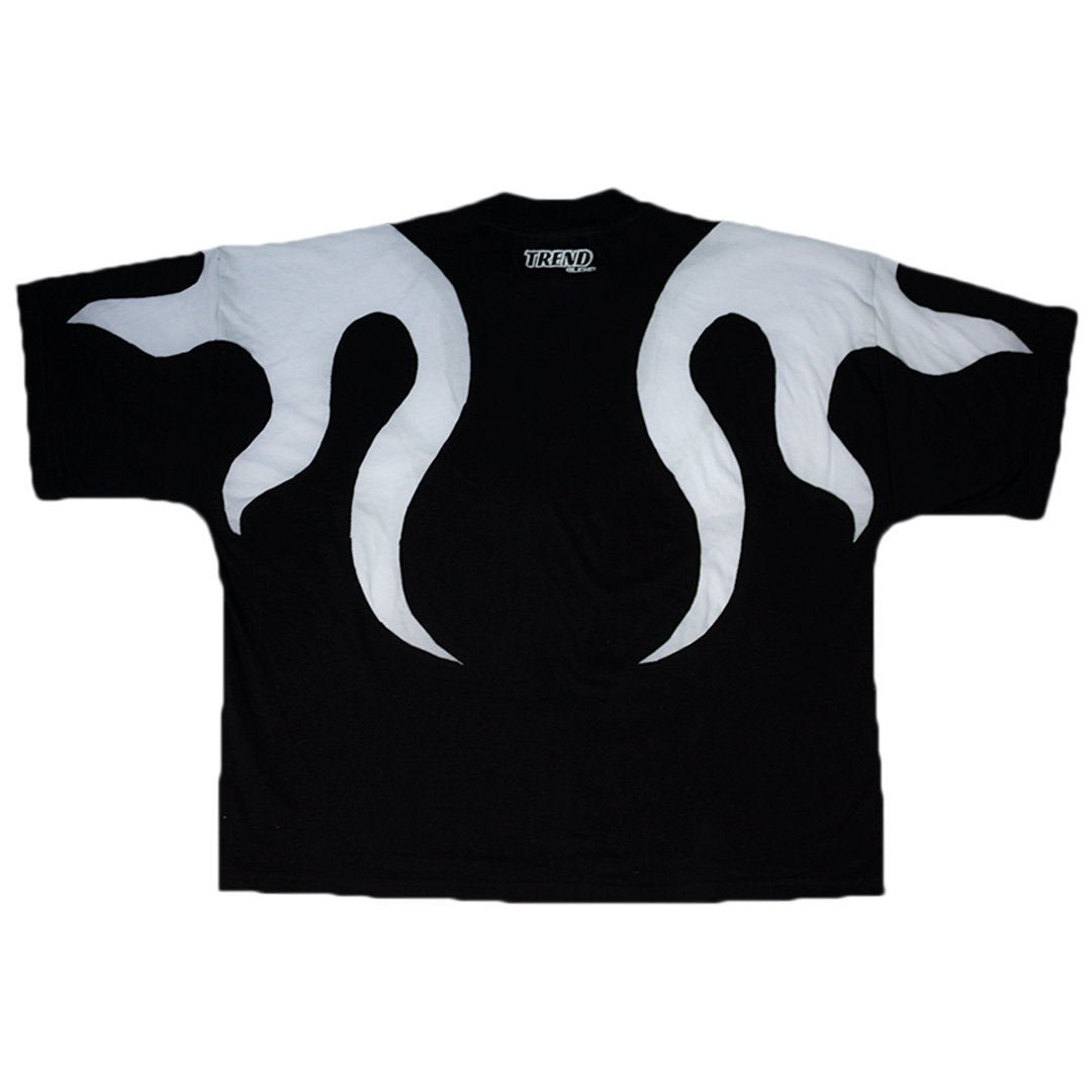 Boxy Fit T-shirt - Flame