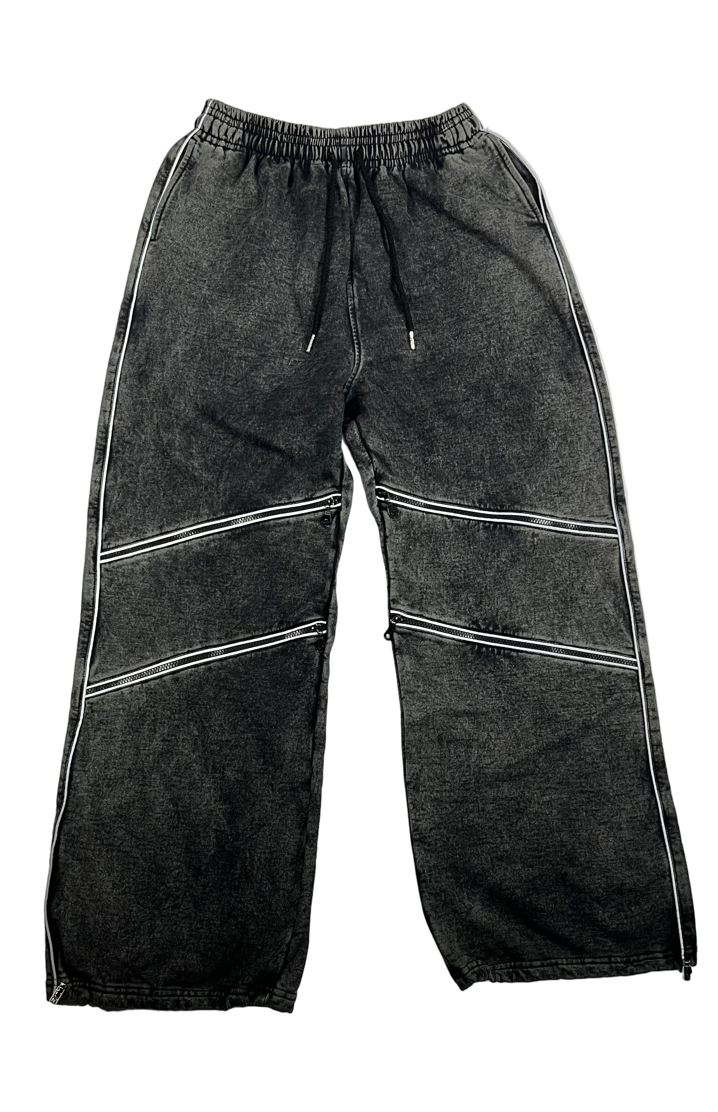 Jogger Diagonal Zipper Reflex