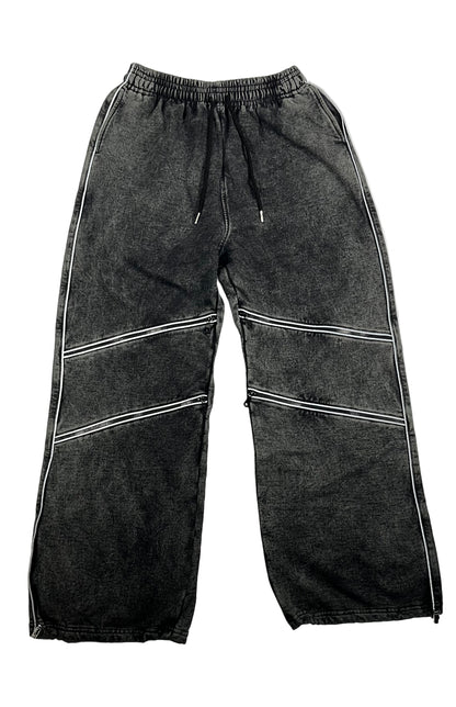 Jogger Diagonal Zipper Reflex
