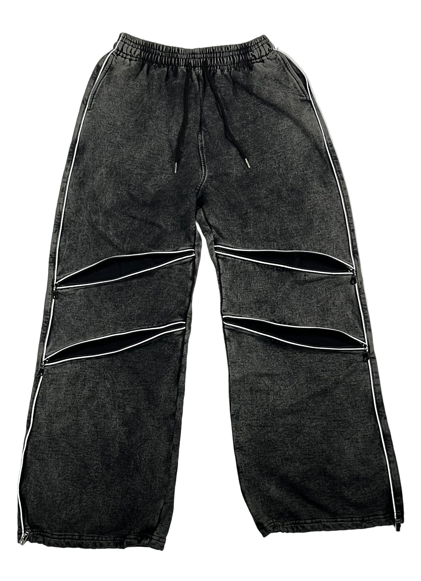 Jogger Diagonal Zipper Reflex