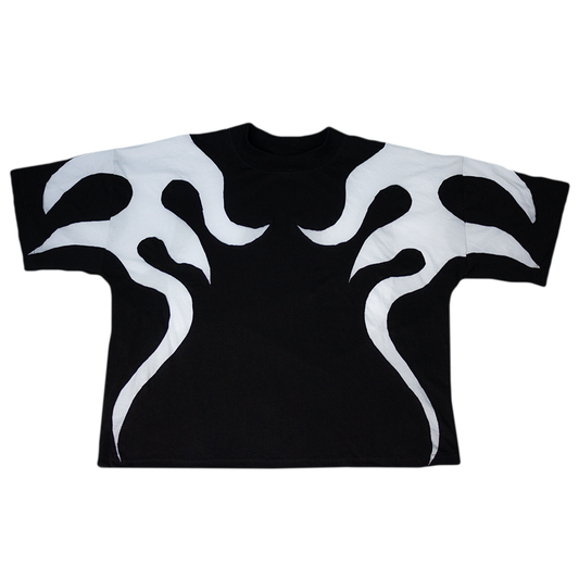 Polera Boxy Fit - Flame